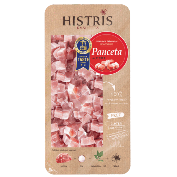 Histris panceta kockice 200g
