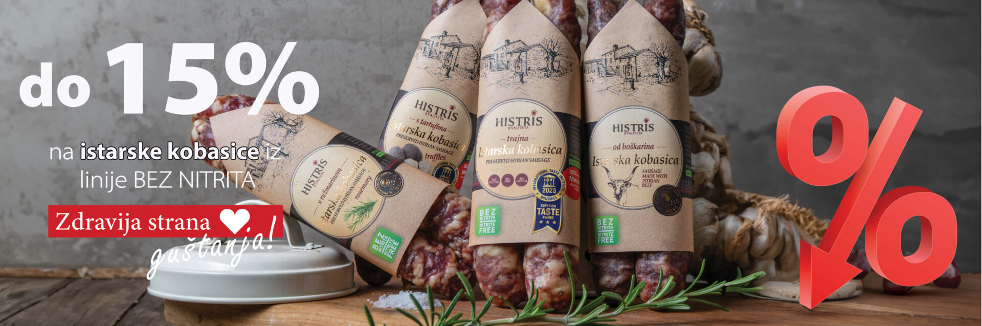 istarska kobasica bez nitrita Histris banner