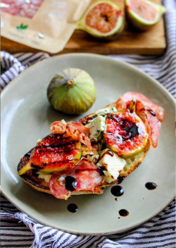 Bruschetta sa salamom od smokava Histris